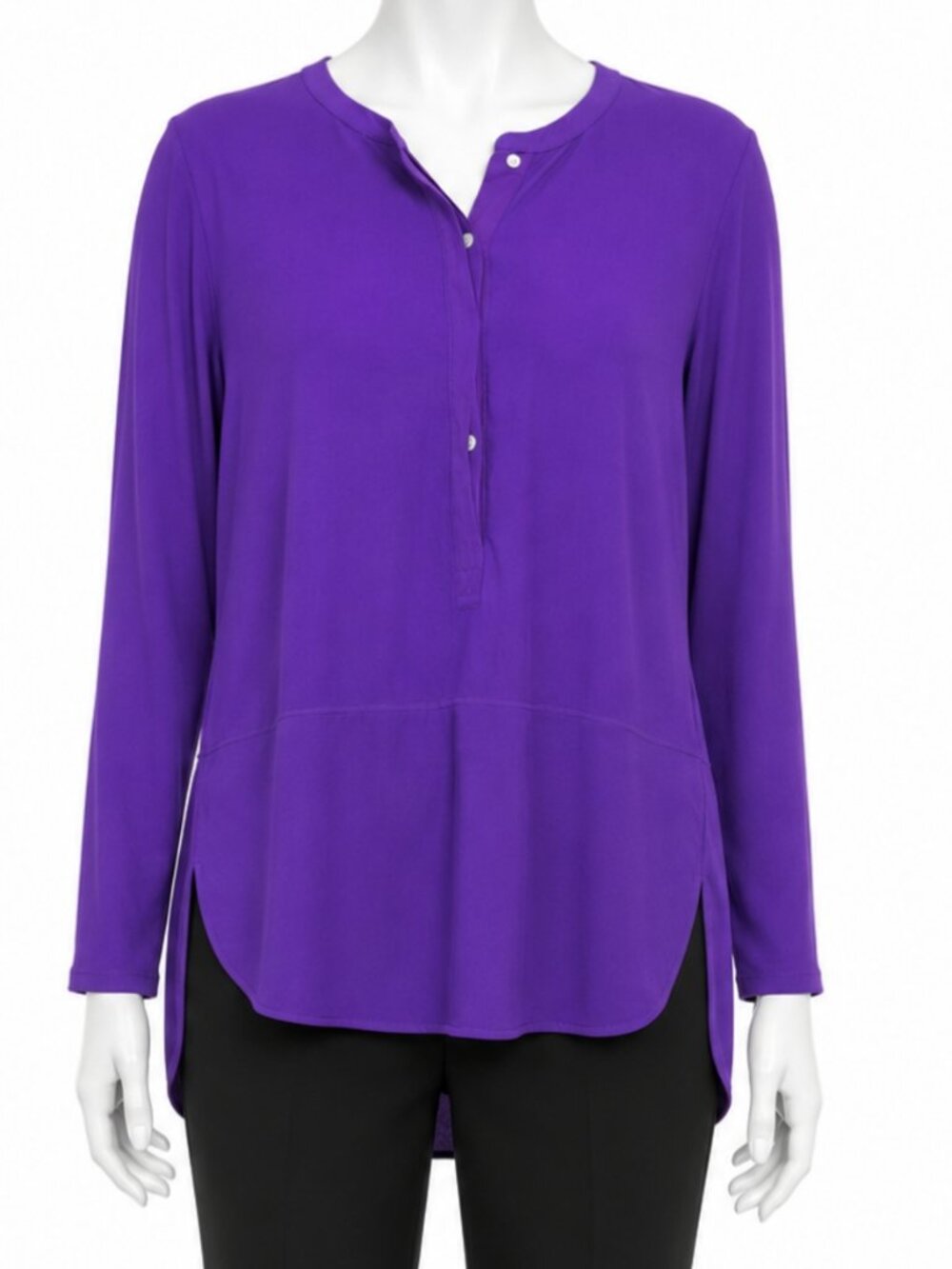 Lauren Ralph Lauren Women's XL Purple Tunic Top